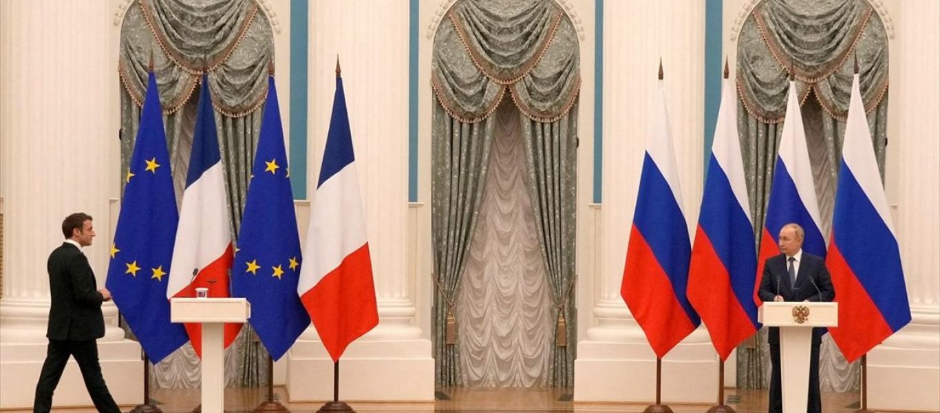 Ουκρανική κρίση: Τι λέει το Κρεμλίνο για την επικοινωνία Πούτιν με Μακρόν