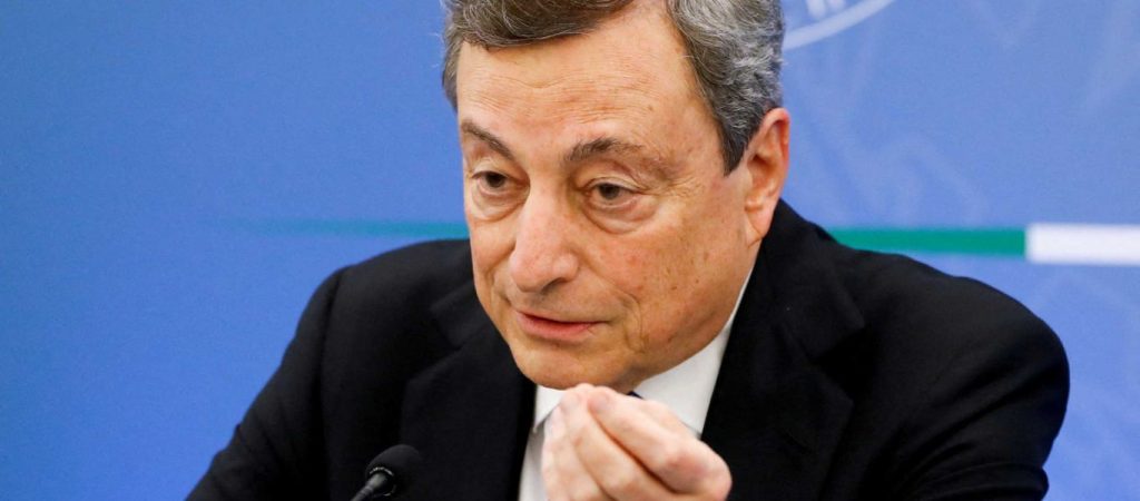 Μ.Ντράγκι: «Εκφράζω την πιο σθεναρή μου καταδίκη στην απόφαση της ρωσικής κυβέρνησης»