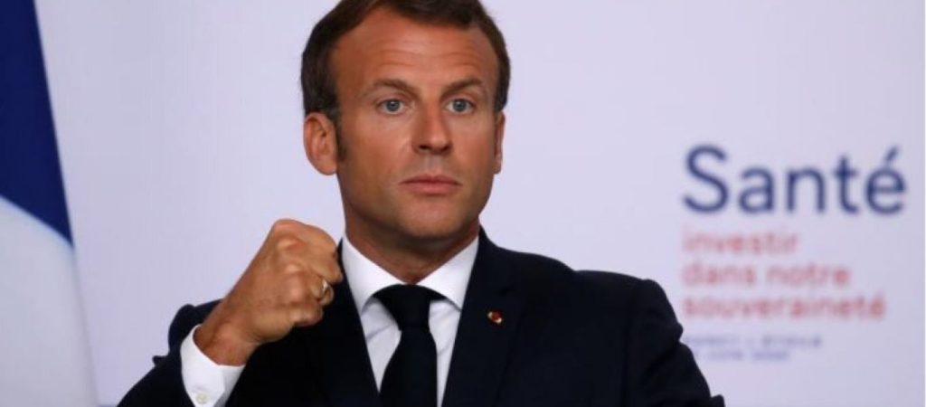 Ο Ε.Μακρόν ζήτησε «στοχευμένες ευρωπαϊκές κυρώσεις» για τη ρωσική αναγνώριση αποσχισθεισών περιοχών της Ουκρανίας