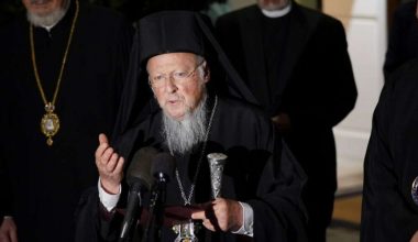 Οικουμενικός Πατριάρχης Βαρθολομαίος: Απευθύνει έκκληση προς όλους τους ηγέτες ζητώντας ειρήνη