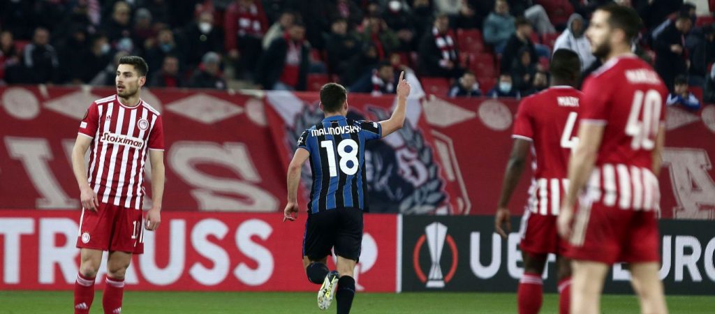 Τέλος η Ευρώπη για τον Ολυμπιακό – «Βαριά» ήττα (0-3) από την Αταλάντα