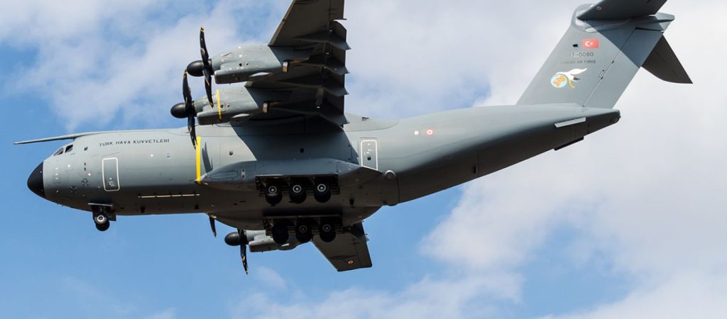 Τουρκικό A400M προσγειώθηκε στην Πολωνία