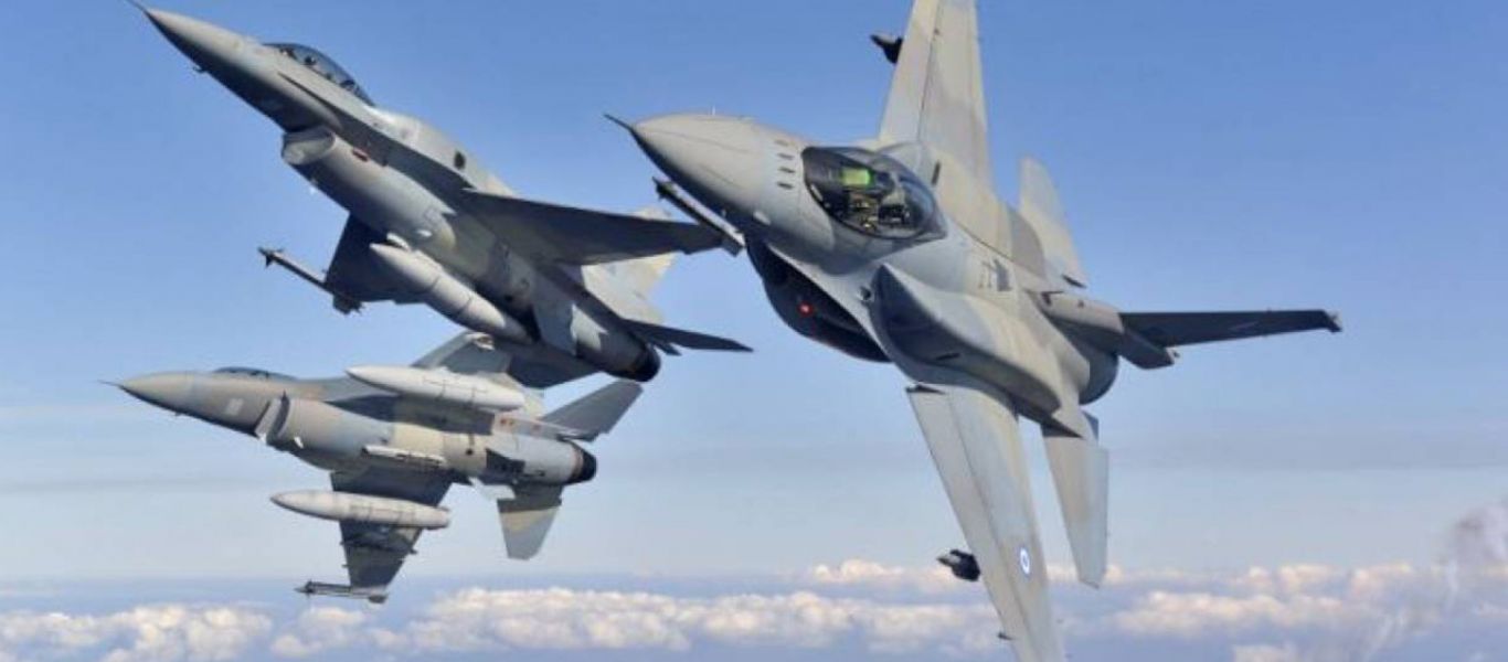 Ζεύγος τουρκικών F-16 πέταξε πάνω από Φαρμακονήσι και Λειψούς