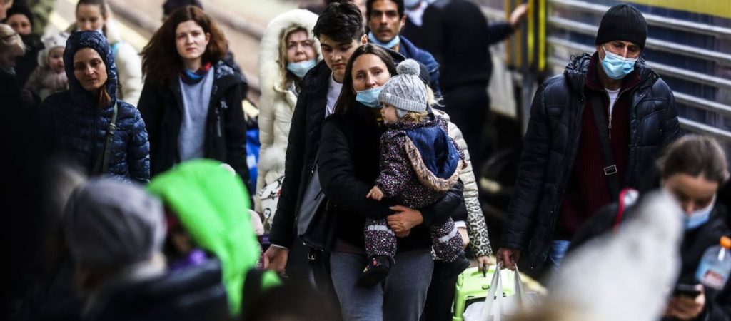 Πάνω από 575.000 Ουκρανοί πολίτες έχουν εισέλθει στην Πολωνία