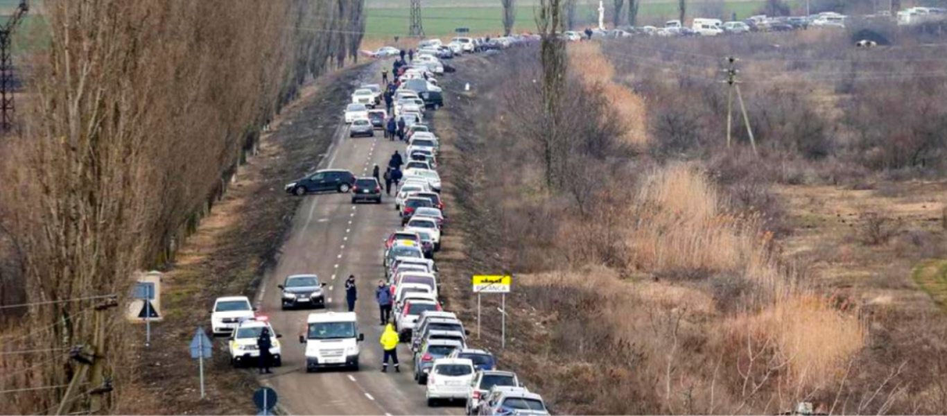 Ξεκίνησε και πάλι το ελληνικό κονβόι με προορισμό τη Μολδαβία – Η πορεία που θα ακολουθήσει
