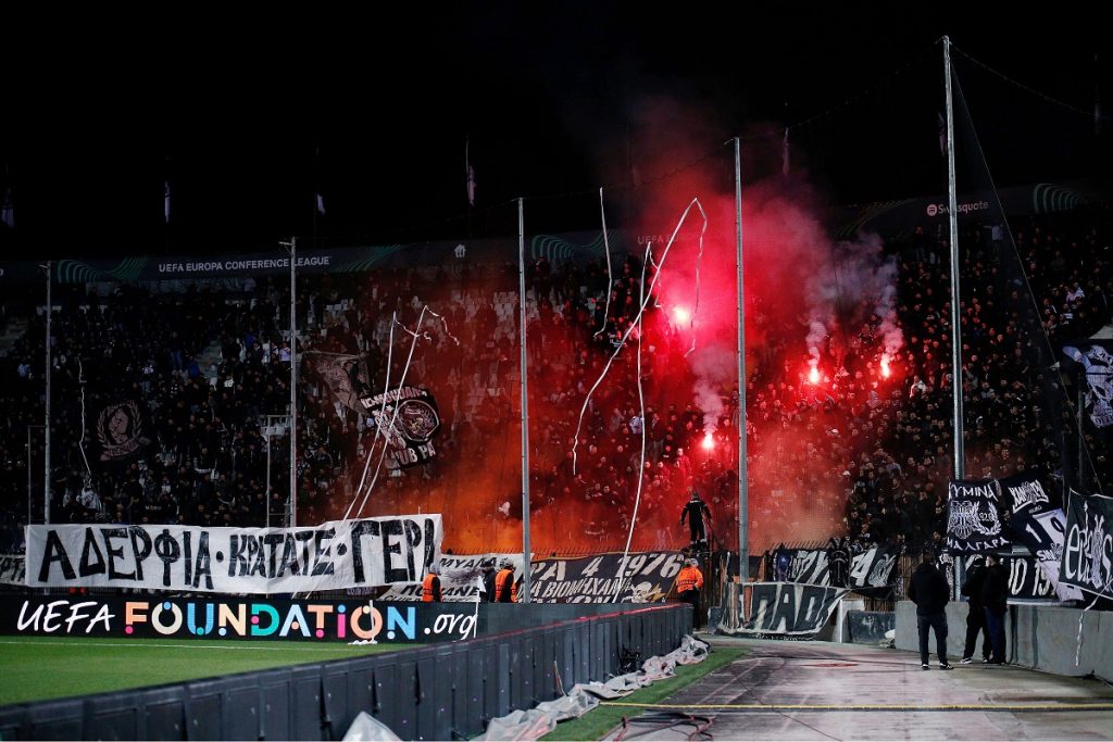 ΠΑΟΚ: Τιμωρήθηκε με πρόστιμο 44.750 ευρώ από την UEFA για το ματς με τη Μίντιλαντ