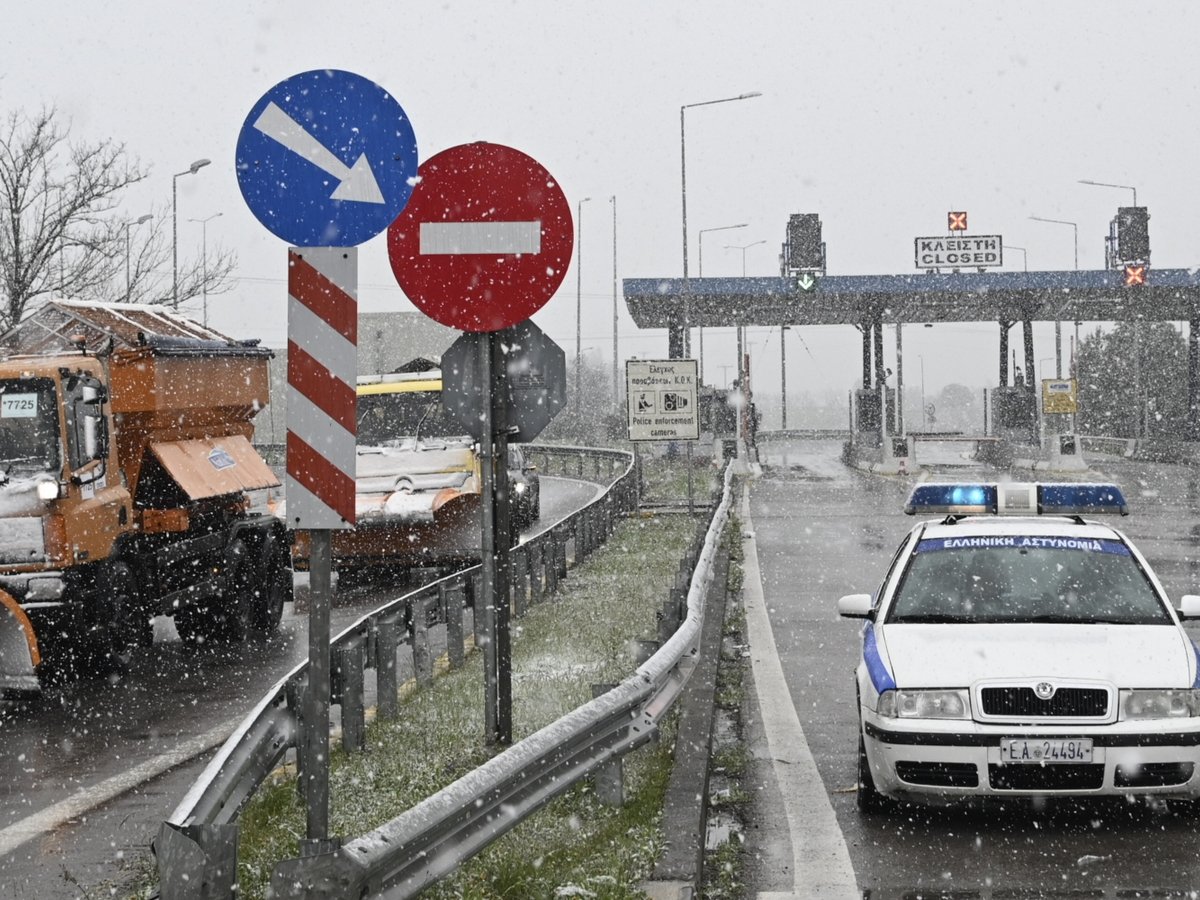 Κανονικά η κυκλοφορία των βαρέων οχημάτων στην Αθηνών-Λαμίας