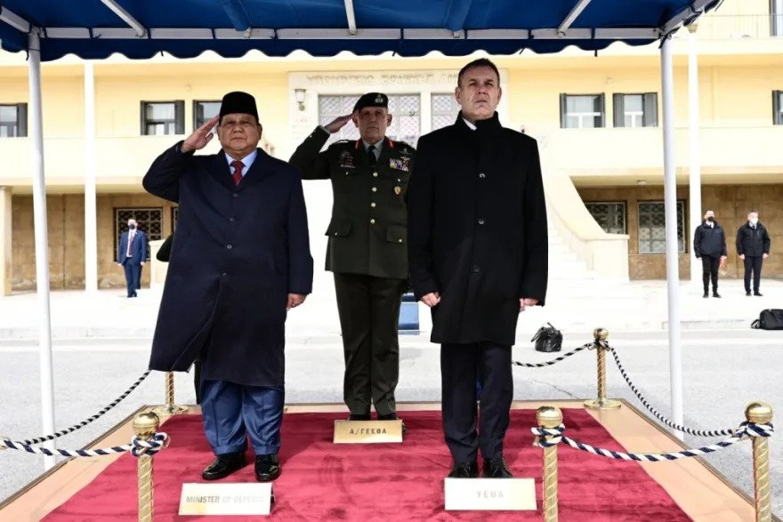 Επίσημη επίσκεψη του υπουργού Άμυνας της Ινδονησίας στην Ελλάδα
