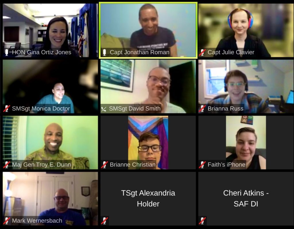 Αυτή είναι η προτεραιότητα της USAF εν μέσω πολέμου στην ανατολική Ευρώπη: Οι LGBUTQ