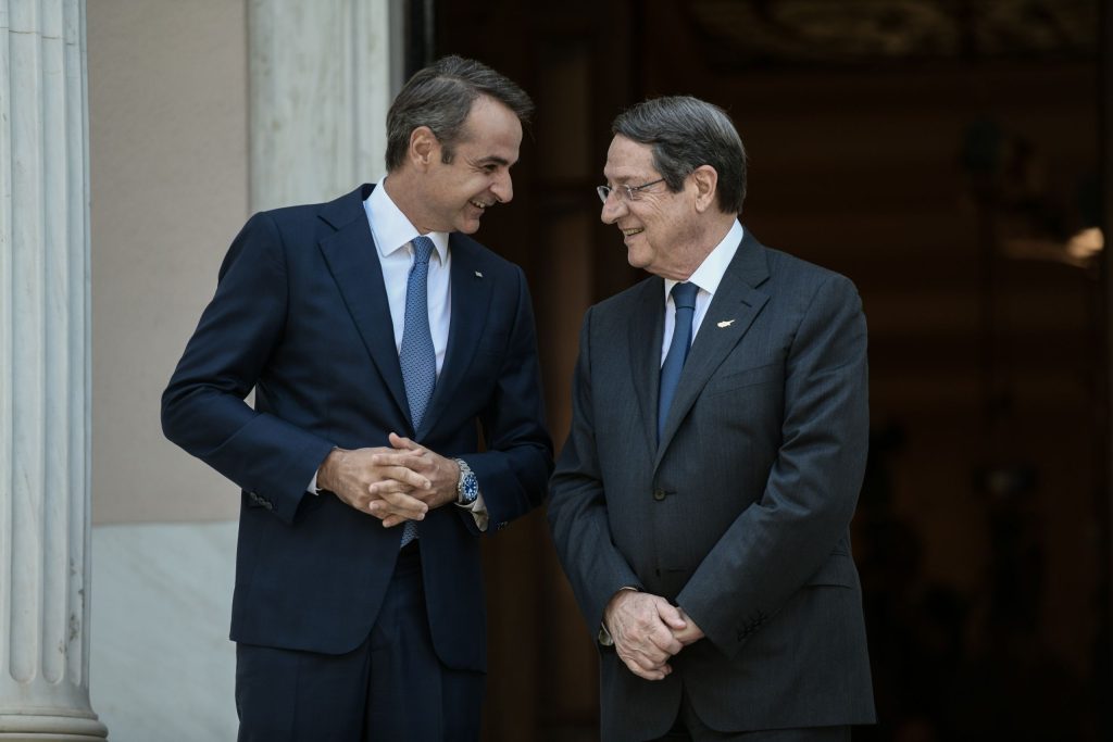 Τηλεφωνική επικοινωνία Κ.Μητσοτάκη & Ν.Αναστασιάδη – Τον ενημέρωσε για τη συνάντηση με τον Ρ.Τ.Ερντογάν