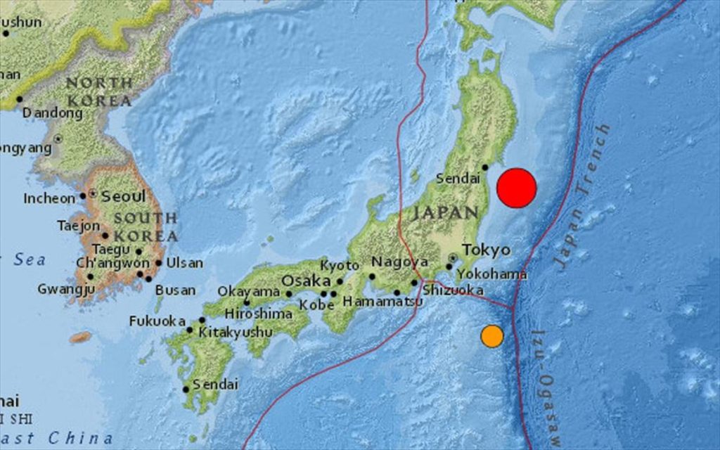 Σεισμός 7,3 Ρίχτερ στην Ιαπωνία – Προειδοποίηση για τσουνάμι