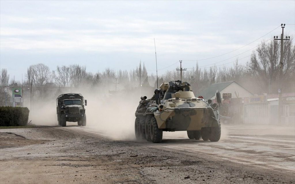 Στα χέρια του ρωσικού στρατού μεγάλη αποθήκη στρατιωτικού υλικού της Ουκρανίας (βίντεο)