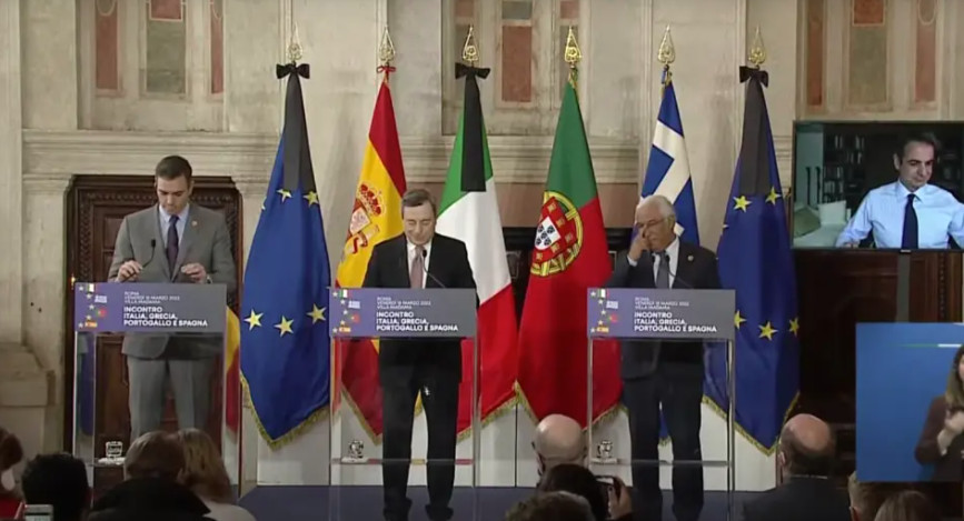 Live οι δηλώσεις Μητσοτάκη, Ντράγκι, Σάντσεζ και Κόστα