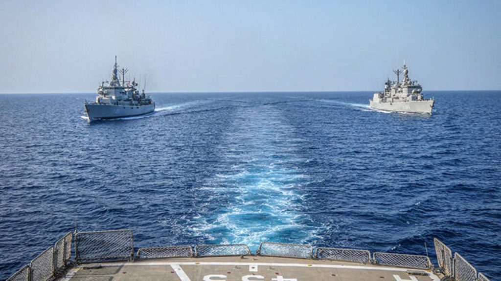 Πολεμικό Ναυτικό: Εντυπωσιακές εικόνες από την επιχειρησιακή άσκηση στο Μυρτώο πέλαγος