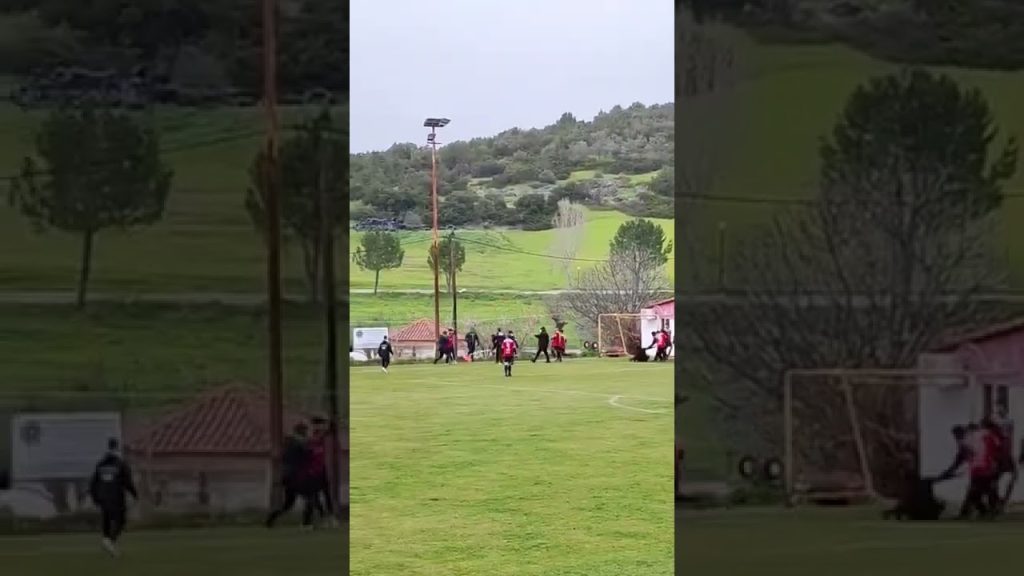 Άγρια επεισόδια και ξύλο σε ποδοσφαιρικό αγώνα στην Εύβοια (βίντεο)