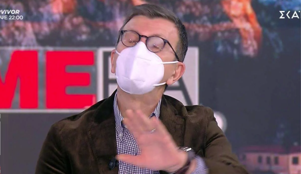 Έβαλε ξανά μάσκα ο Άρης Πορτοσάλτε (βίντεο)