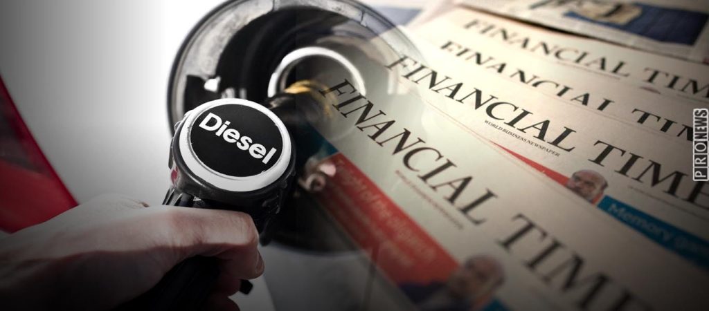 FT: Έρχεται παγκόσμια έλλειψη στο ντίζελ – Δελτίο στα καύσιμα σε όλους για «τα μάτια» του Β.Ζελένσκι;