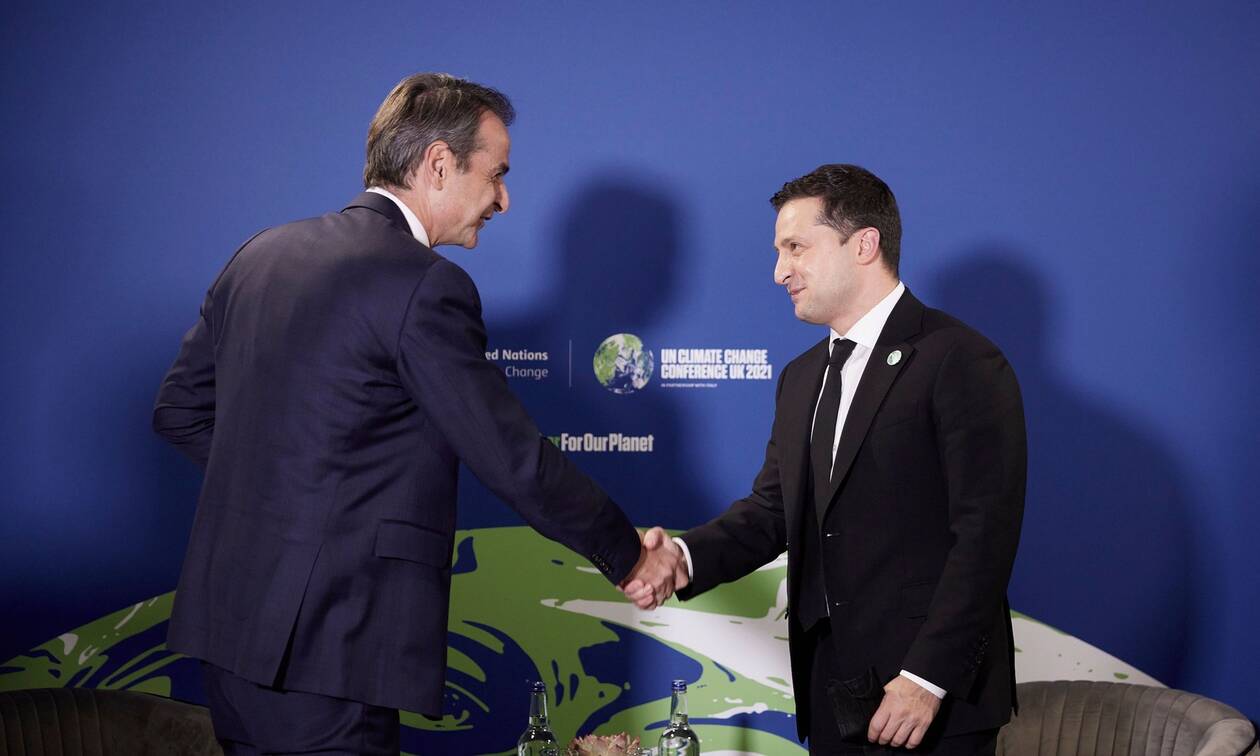 Β.Ζελένσκι: «Συζήτησα με τον Κ.Μητσοτάκη για την αμυντική συνεργασία Ελλάδας και Ουκρανίας»