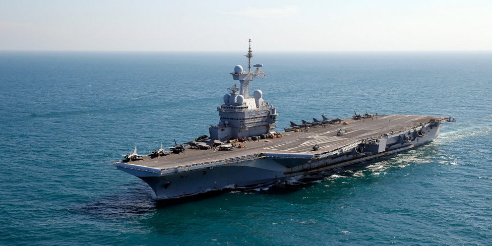 Έδεσε στην Σούδα το γαλλικό αεροπλανοφόρο Σαρλ Ντε Γκωλ – Θα παραμείνει έως τις 31 Μαρτίου