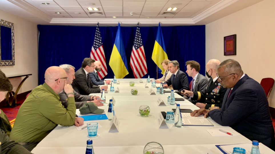 Ουκρανία: Για πρώτη φορά οι υπουργοί Εξωτερικών και Άμυνας συναντήθηκαν με τους ομολόγους των ΗΠΑ