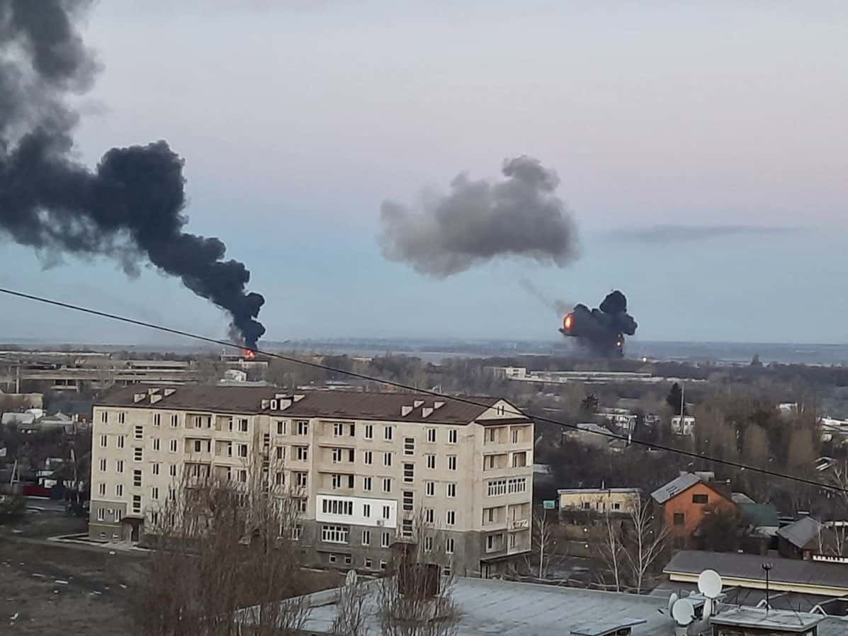 Οι ρωσικές δυνάμεις κατέστρεψαν το ουκρανικό κέντρο διοίκησης στο Νικολάεφ (βίντεο)
