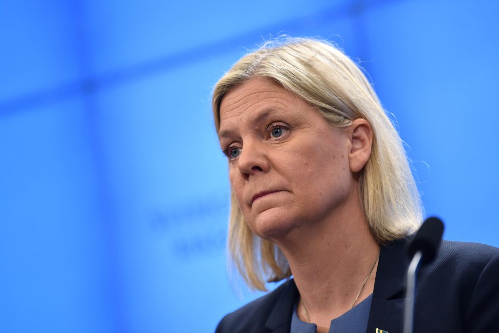 Τα «αλλάζει» η Μ.Άντερσον: «Δεν αποκλείω την ένταξη της Σουηδίας στο ΝΑΤΟ»