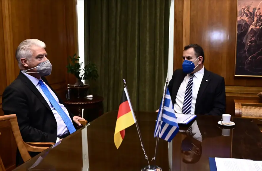 Με τον Πρέσβη της Γερμανίας συναντήθηκε ο Νίκος Παναγιωτόπουλος