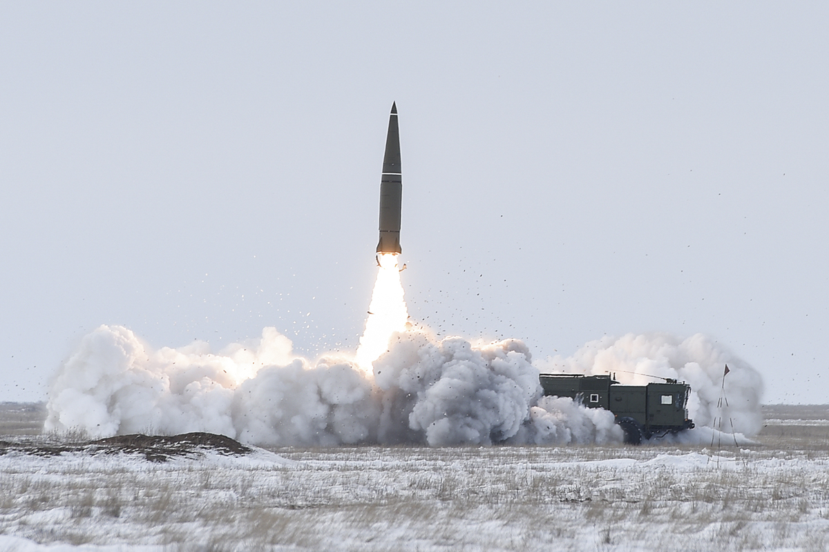 Οι ρωσικές δυνάμεις εξαπέλυσαν πυραυλική επίθεση στο Βασίλκιβ