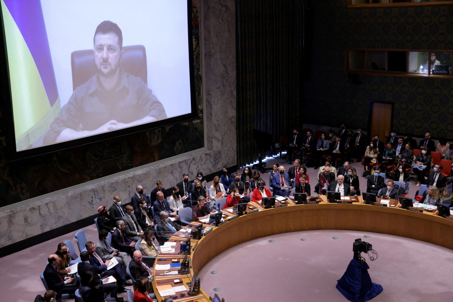 Η Κίνα απέρριψε την θεατρική παράσταση Ζελένσκι στον ΟΗΕ κι έλαβε καθαρά θέση υπέρ της Ρωσίας