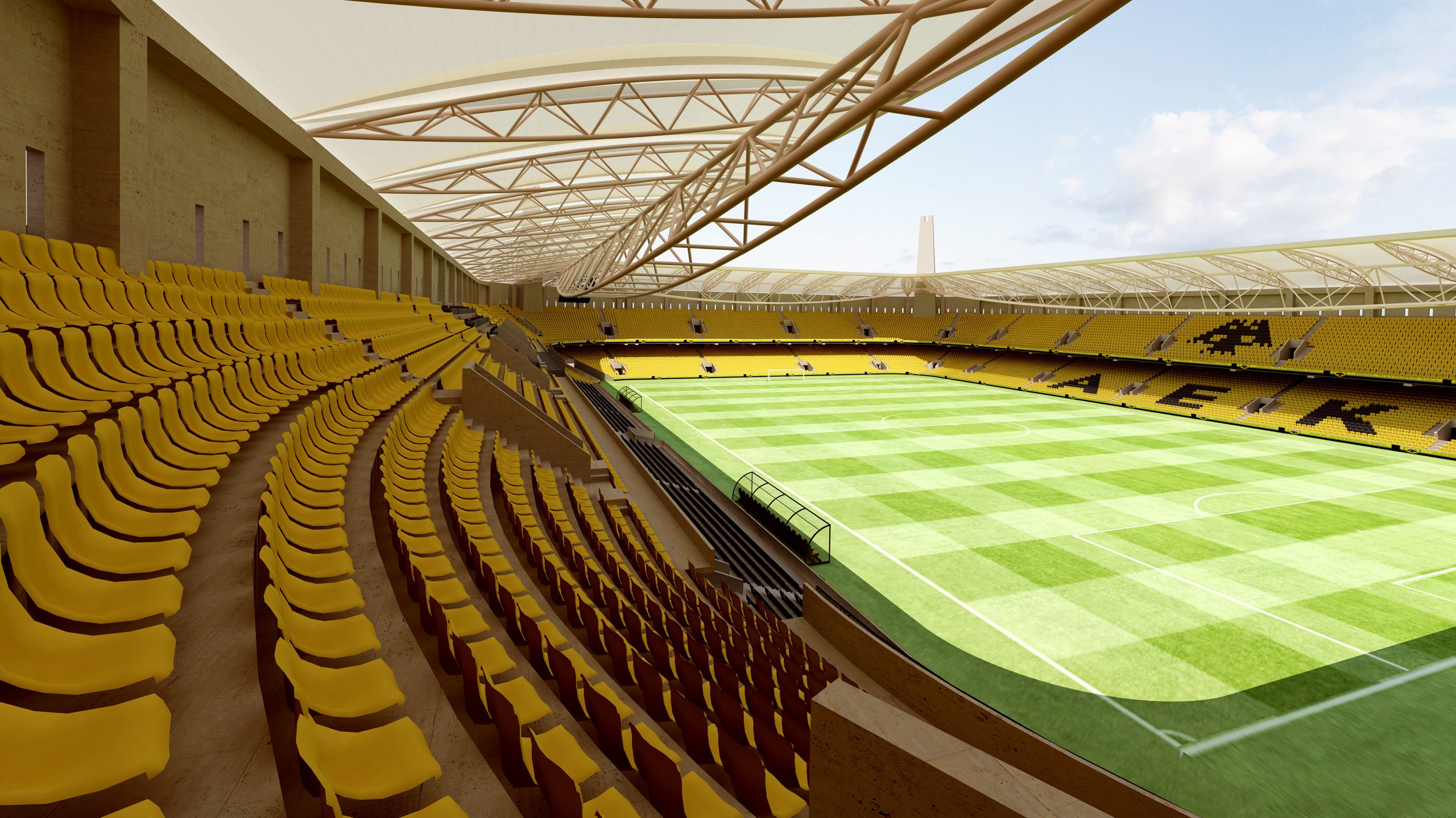 Γήπεδο ΑΕΚ: Ολοκληρώνεται η πρώτη φάση των εργασιών για την κατασκευή του χλοοτάπητα (φώτο)