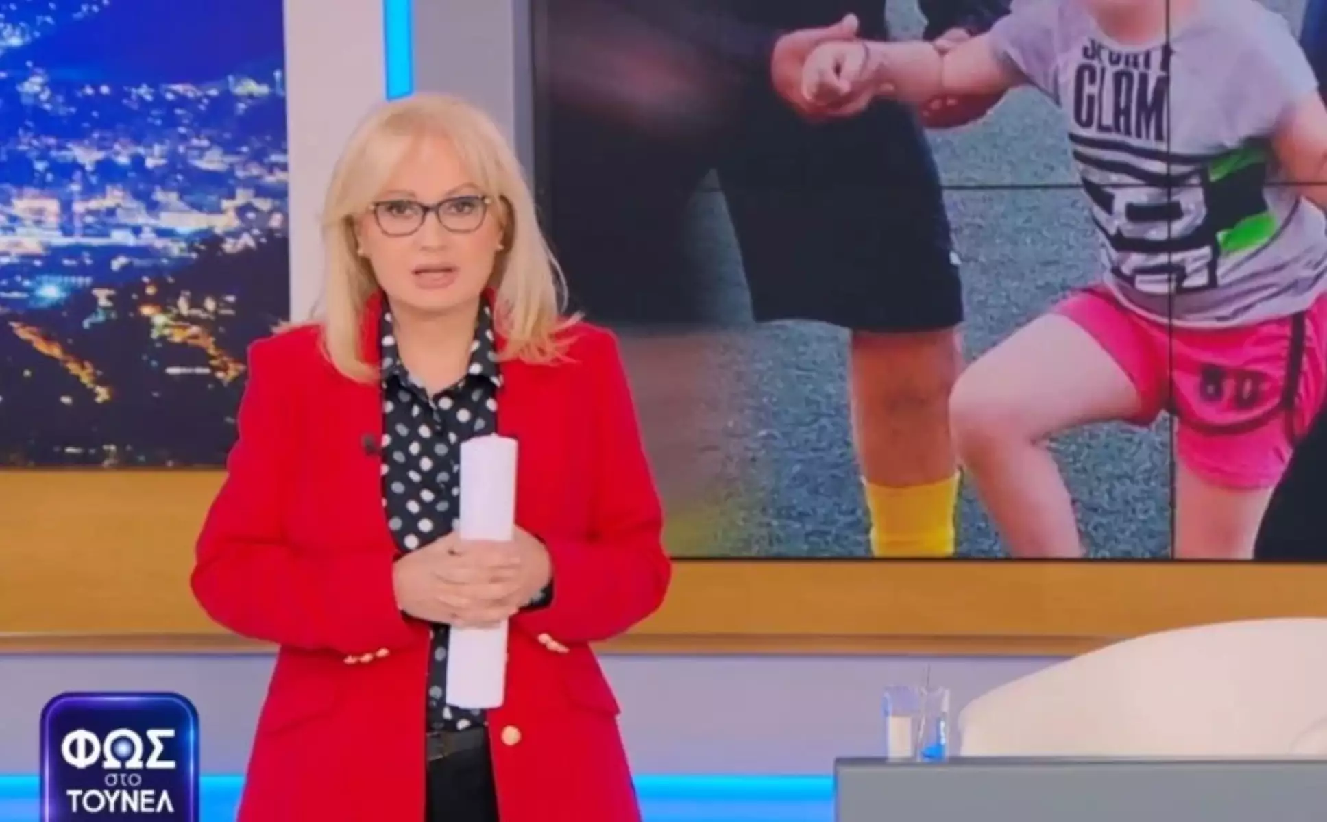 Φως στο Τούνελ: Ξανά με κόκκινο σακάκι η Αγγελική Νικολούλη – Το σχόλιο της για την συνέντευξη του Μ.Δασκαλάκη