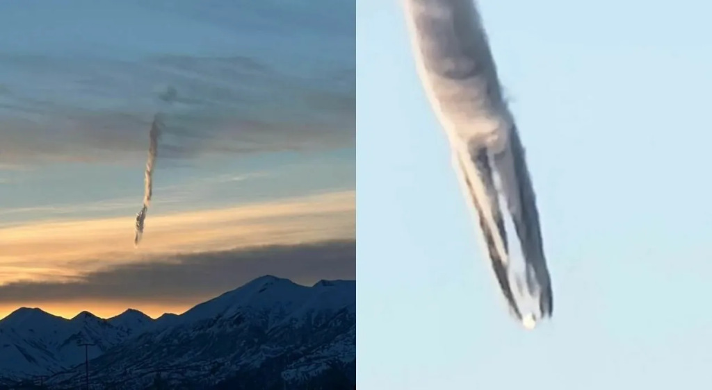 Αλάσκα: Εκτόξευση πυραύλου ή συντριβή αεροσκάφους; (φωτό)