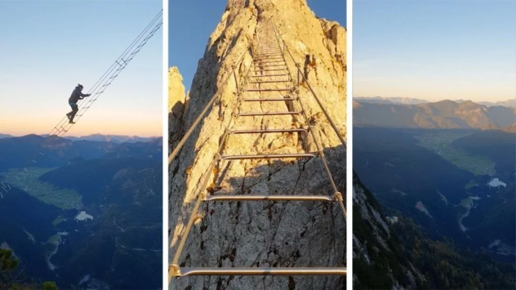 Αυστρία: Αυτή είναι η τρομακτική σκάλα που ενώνει δύο… βουνά (φώτο)