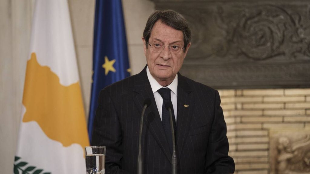 Ν.Αναστασιάδης: «Είμαστε έτοιμοι και θέλουμε την επανέναρξη των συνομιλιών για το Κυπριακό»