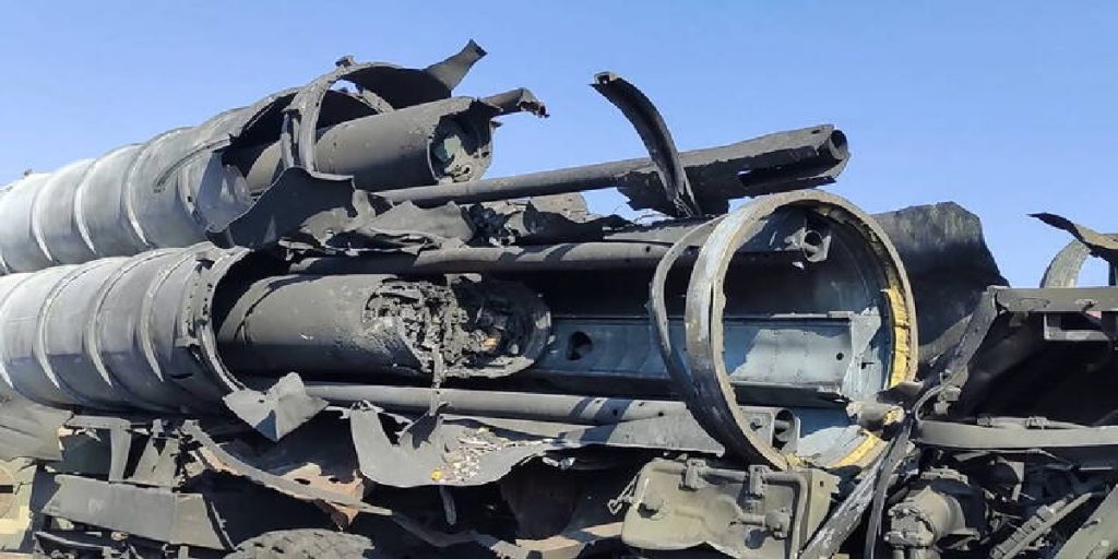 Ότι απέμεινε από τα σλοβακικά S-300 που Σλοβάκοι και Ουκρανοί «διέψευδαν» ότι κτυπήθηκαν στο Μικολάεφ