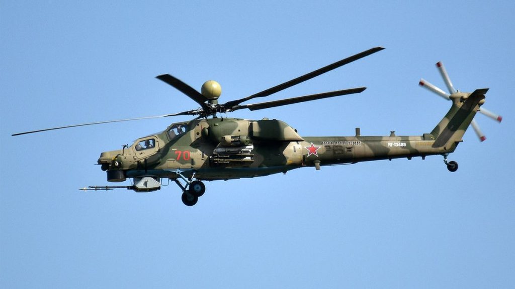 Ρωσικά επιθετικά ελικόπτερα Ka-52 και Μi-28 πλήττουν την ουκρανική αεράμυνα