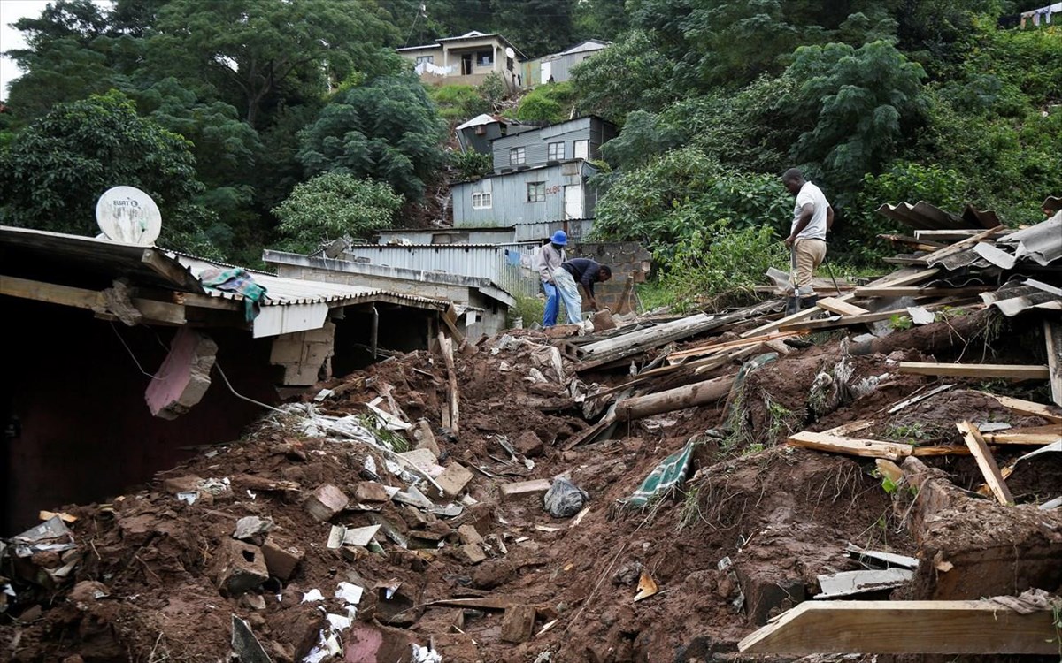Τραγωδία στην Ν.Αφρική: 253 οι νεκροί από τις φονικές πλημμύρες – Δόθηκε εντολή αποφυγής κάθε μετακίνησης