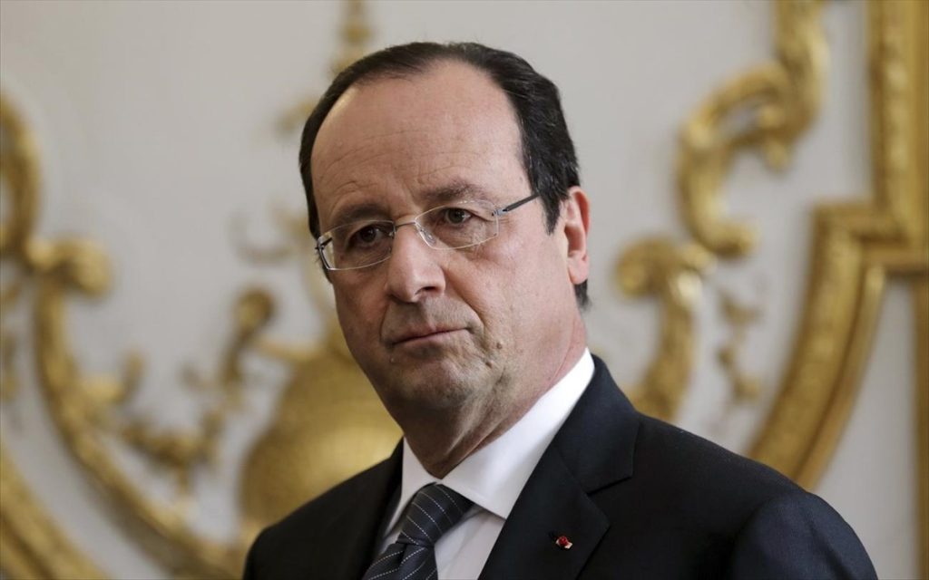 Ο Φ.Ολάντ καλεί τους Γάλλους να ψηφίσουν Ε.Μακρόν