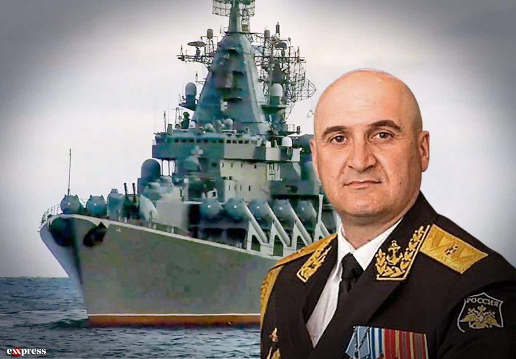 Πληροφορίες για σύλληψη του Ρώσου διοικητή του Στόλου της Μαύρης Θάλασσας μετά τη βύθιση του «Moskva»