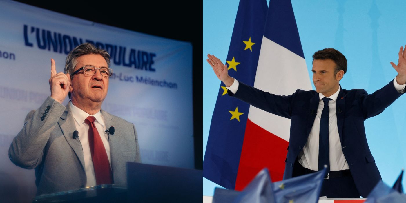 Γαλλία: Το 33,4% των ψηφοφόρων του Ζ.Λ.Μελανσόν θα ψηφίσει Ε.Μακρόν – «Κερδίζει» το λευκό