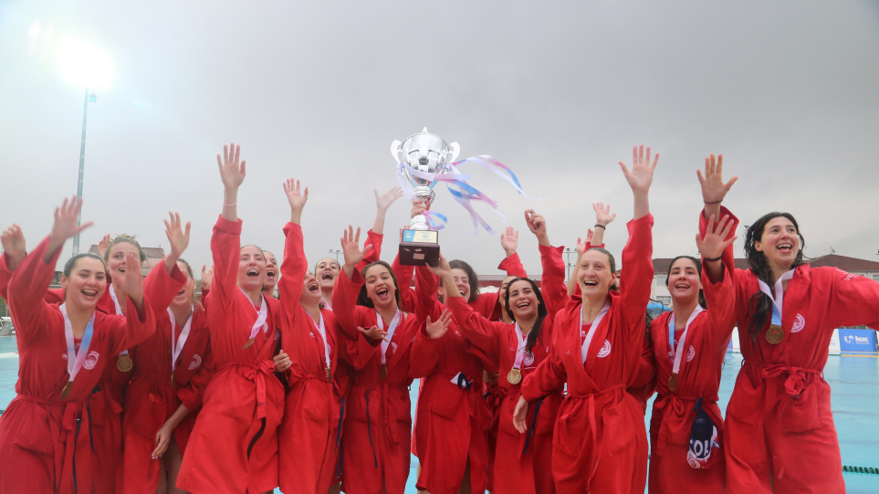 Πόλο Γυναικών: Κυπελλούχος Ελλάδας ο Ολυμπιακός – Επικράτησε με 14-7 του ΑΝΟ Γλυφάδας