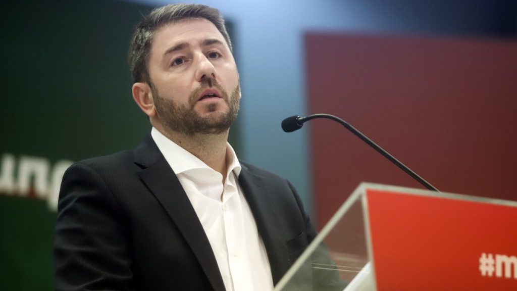 Ν.Ανδρουλάκης: «Δεκανίκι της κυβέρνησης Μητσοτάκη ο Τσίπρας»