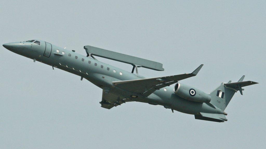 Νέα πτήση του EMB-145 AEW&C της ΠΑ στην Μαύρη Θάλασσα