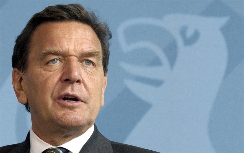 Γ.Σρέντερ: «Θα αρθούν οι αντι-ρωσικές κυρώσεις – Έχουμε ανάγκη από ενέργεια, πρώτες ύλες και σπάνιες γαίες»