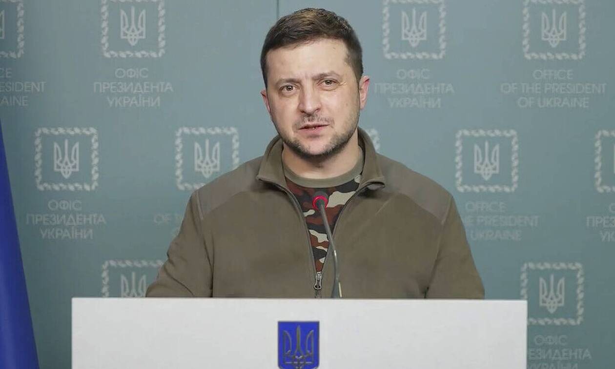 Β.Ζελένσκι: «Η Ιταλία μας στηρίζει πολιτικά και με όπλα και δεν φοβάται να το πει»