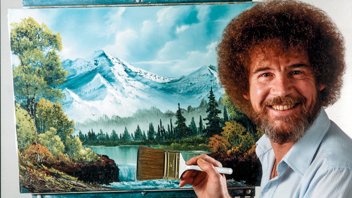 Bob Ross: Όταν ζωγράφισε έναν πίνακα για θαυμαστή του με αχρωματοψία