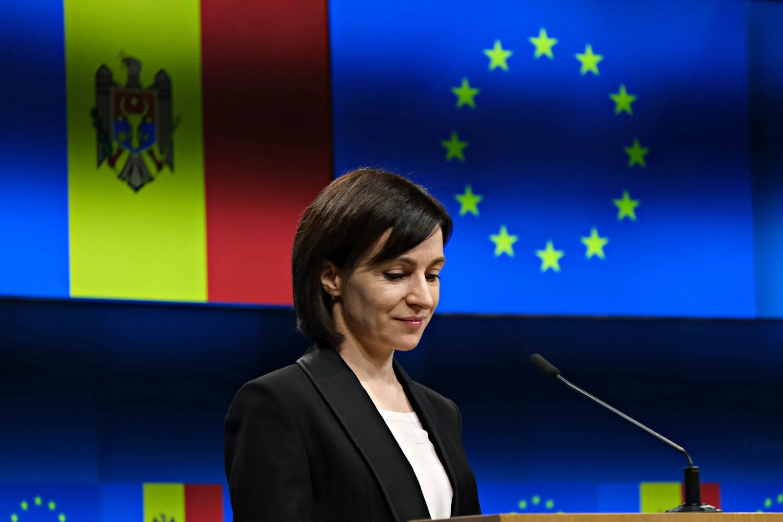 Έκκληση για ηρεμία κάνει η πρόεδρος της Μολδαβίας: «Κάποιοι στο έδαφός μας θέλουν τον πόλεμο»