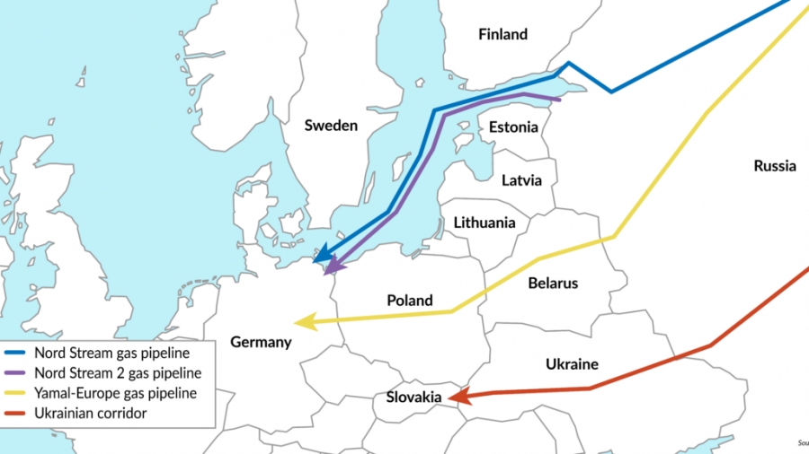 Η Πολωνία συνεχίζει να αγοράζει ρωσικό αέριο αλλά μέσω Γερμανίας