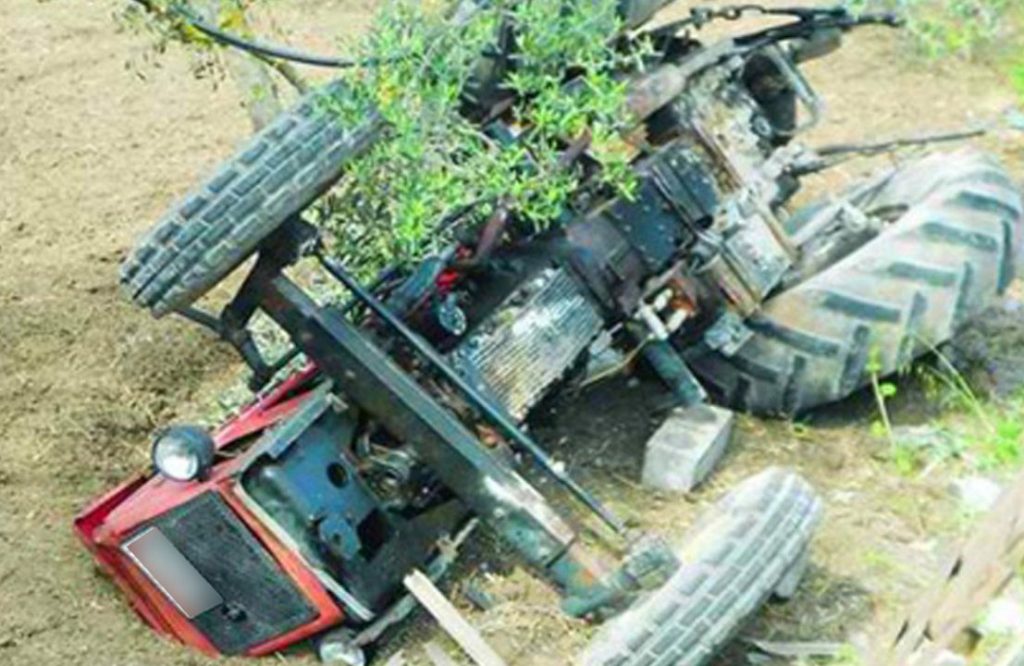 Κάρυστος: Νεκρός 69χρονος που καταπλακώθηκε από το τρακτέρ του