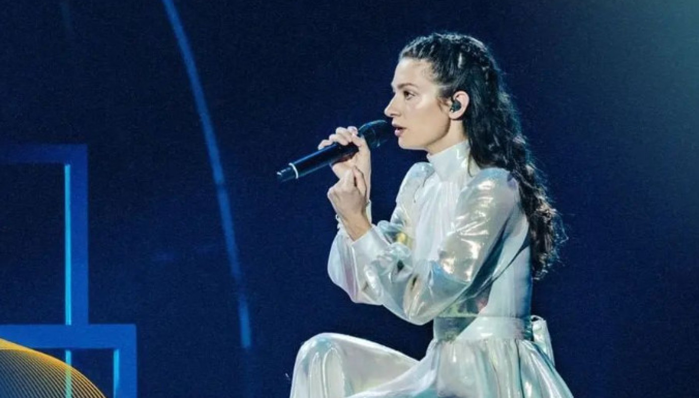 Eurovision 2022: Η πρώτη πρόβα της Αμάντας Γεωργιάδη στο Τορίνο (βίντεο)
